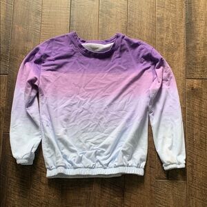Purple Ombre Sweatshirt